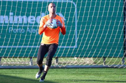  PORTO ALEGRE, RS, BRASIL, 16/07/2019: Treino do Inter no CT Parque GiganteIndexador: ISADORA NEUMANN