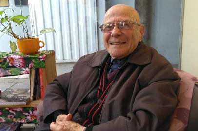 Engenheiro Hugo Grazziotin, 92 anos, idealizador de prédios icônicos de Caxias do Sul, como o Parque do Sol, o Dona Ercília, o Medianeira, a Brasdiesel e o Guadalupe.