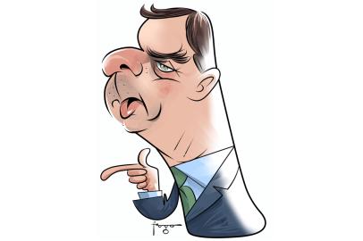 Charge de Gilmar Fraga sobre senador Flávio Bolsonaro.