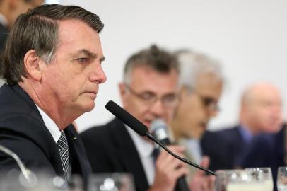  (Brasília - DF, 19/07/2019) Presidente da República, Jair Bolsonaro, durante café da manhã com Jornalistas.Foto: Marcos Corrêa/PRIndexador: Marcos Correa