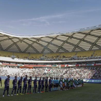  MANAUS, AM, BRASIL. (20/07/2019)Jogo Manaus x Ser Caxias no Estádio da Amazônia pelo acesso à Série C do Brasileirão. (Raphael Alves/Especial)