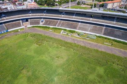  PORTO ALEGRE, RS, BRASIL, 19/01/2017 : Abandono do Estádio Olímpico. (OMAR FREITAS/AGÊNCIA RBS)