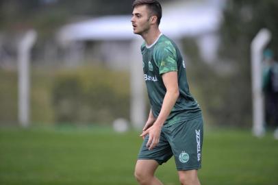 CAXIAS DO SUL, RS, BRASIL, 23/07/2019Treino do Juventude no CT antes do jogo contra o São José (POA), pela série C. Gabriel Poveda - Atacante(Lucas Amorelli/Agência RBS)