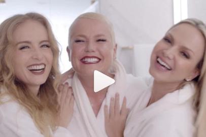 Angélica, Xuxa e Eliana gravam comercial