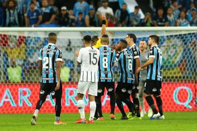  PORTO ALEGRE- RS- 25/07/2019-BRASIL-  Copa Libertadores da América- Grêmio enfrenta o Libertad-Par em jogo válido pelas oitavas de final da Libertadores. FOTO MARCO FAVERO/AGRBSIndexador: Andre Avila