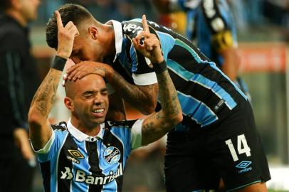  PORTO ALEGRE- RS- 25/07/2019-BRASIL-  Copa Libertadores da América- Grêmio enfrenta o Libertad-Par em jogo válido pelas oitavas de final da Libertadores. FOTO MARCO FAVERO/AGRBSIndexador: Andre Avila