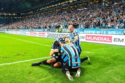  PORTO ALEGRE- RS- 25/07/2019-BRASIL-  Copa Libertadores da América- Grêmio enfrenta o Libertad-Par em jogo válido pelas oitavas de final da Libertadores. FOTO ISADORA NEUMANN/AGRBSIndexador: ISADORA NEUMANN