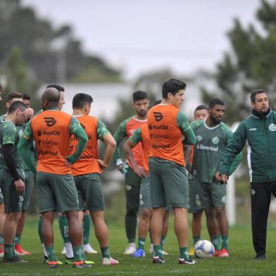 CAXIAS DO SUL, RS, BRASIL, 23/07/2019Treino do Juventude no CT antes do jogo contra o São José (POA), pela série C. (Lucas Amorelli/Agência RBS)