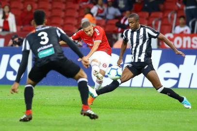 Inter recebe o Ceará no Estádio Beira-Rio, pela 12ª rodada do Brasileirão. No lance, Wellington Silva