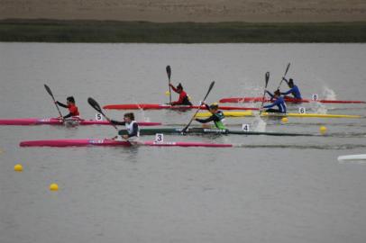 Ana Paula Vergutz conquista terceira medalha da canoagem K1 500 metros no Pan. Medalha de bronze.