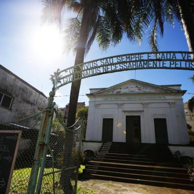  PORTO ALEGRE, RS, BRASIL, 28-07-2019: que é e como é o Templo Positivista de Porto Alegre, situado na Avenida João Pessoa, próximo ao parque da Redenção. Nas imagens, culto de domingo (FOTO FÉLIX ZUCCO/AGÊNCIA RBS, Editoria de Porto Alegre).