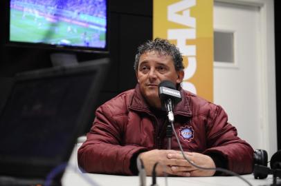  CAXIAS DO SUL, RS, BRASIL (30/07/2019)Show dos Esportes edição Gaúcha Serra com apresentação de Eduardo Costa e Cristiano Daros. Convidado novo diretor de futebol do Ser Caxias Lairton Zandonai. (Antonio Valiente/Agência RBS)