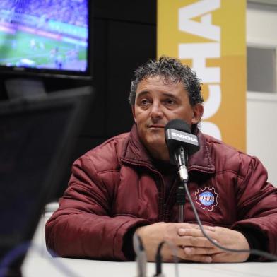  CAXIAS DO SUL, RS, BRASIL (30/07/2019)Show dos Esportes edição Gaúcha Serra com apresentação de Eduardo Costa e Cristiano Daros. Convidado novo diretor de futebol do Ser Caxias Lairton Zandonai. (Antonio Valiente/Agência RBS)