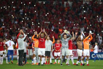  PORTO ALEGRE, RS, BRASIL, 31/07/2019- Inter x Nacional, jogo válido pelas oitavas de final da Copa Libertadores da América 2019. (Foto: Isadora Neumann / Agencia RBS)