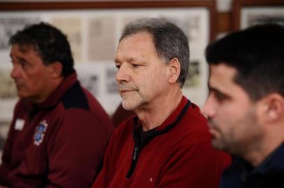 CAXIAS DO SUL, RS, BRASIL (30/07/2019)presentação do novo projeto do futebol do Caxias para a disputa da Copa Seu Verardi. Na foto, Vitacir Pellin, presidente do Ser Caxias.  (Antonio Valiente/Agência RBS)