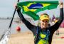 Na estreia do surfe no Pan, brasileiros conquistam ouro e prata no stand up paddle