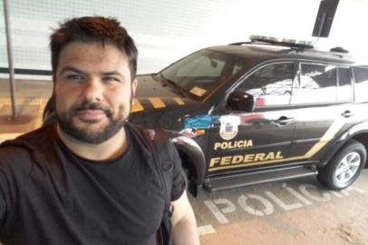 Falso policial federal. Preso pela PF. Daniel Lopes da Silveira, 38 anos,