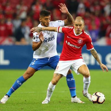  PORTO ALEGRE, RS, BRASIL, 31/07/2019- Inter x Nacional, jogo válido pelas oitavas de final da Copa Libertadores da América 2019. (Foto: Marco Favero / Agencia RBS)Indexador: Andre Avila