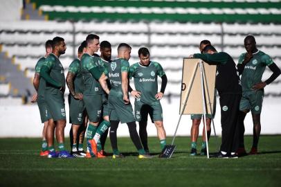  CAXIAS DO SUL, RS, BRASIL (31/07/2019)Penúltimo treino do Juventude antes de viajar para Rio Branco do Acre. (Antonio Valiente/Agência RBS)