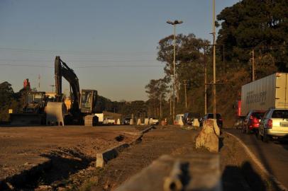  FARROUPILHA, RS, BRASIL, 05/08/2019Novo acesso à Forqueta em obras na ERS 122. (Lucas Amorelli/AgÊncia RBS)