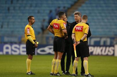  PORTO ALEGRE, RS, BRASIL, 05/08/2019- Grêmio x Chapecoense jogo válido pela 13ª rodada do Brasileirão. (FOTOGRAFO: ANDRÉ ÁVILA / AGENCIA RBS)