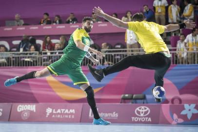  05.08.2019 - Jogos Panamericanos Lima 2019 - Lima (PER) - Disputa pelo bronze no handebol entre as equipes do Brasil x Mexico no ginasio polidesportivo Videna. Foto: ©Jonne Roriz/COBLocal: LimaFonte: Jonne Roriz/COB