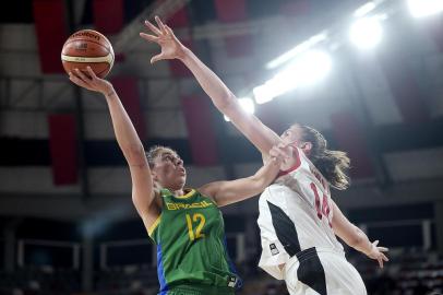  06.08.2019 - Jogos Panamericanos Lima 2019 - Lima (PER) - Ginasio Eduardo Dibos - Basquete - Feminino - 1 fase - Na foto: Brasil x Canada - Foto: Alexandre Loureiro/COBIndexador: Alexandre Loureiro/COBFotógrafo: Alexandre Loureiro/COB