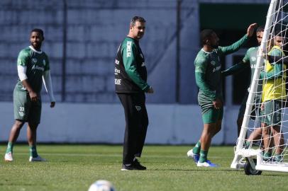  CAXIAS DO SUL, RS, BRASIL (07/08/2019)Treino do Juventude no éstadio Jaconi. (Antonio Valiente/Agência RBS)