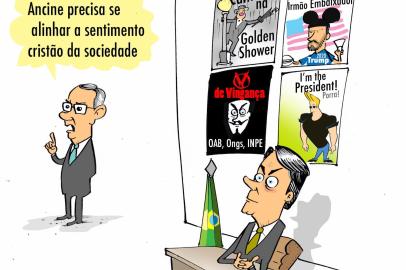 Charge de Iotti publicada em 8 de agosto de 2019