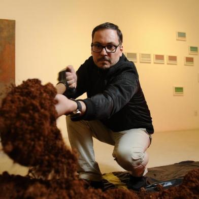  CAXIAS DO SUL, RS, BRASIL (08/08/2019)Exposição "Terra" de Muriel Paraboni que inaugura dia 09/08/19 no Centro de Culturta Ordovas em Caxias do Sul. (Antonio Valiente/Agência RBS)