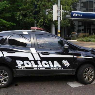  PORTO ALEGRE, RS, BRASIL, 09/08/2019- Criminosos assaltaram na manhã desta sexta-feira (9) o Banco do Brasil da Avenida Cristóvão Colombo. (FOTOGRAFO: TADEU VILANI / AGENCIA RBS)