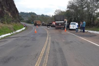 IRAÍ, 09/08/2019, Adolescente de 17 anos que dirigia carro roubado morre em acidente na BR-386, no norte do Estado