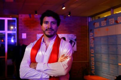  PORTO ALEGRE, RS, BRASIL - 08/08/2019 Lançamento da 26ª edição do Porto Alegre em Cena. Na foto, Fernando Zugno, coordenador geral e curador do Festival