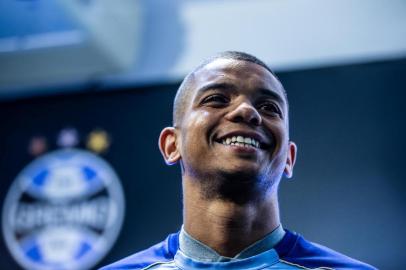  PORTO ALEGRE, RS, BRASIL - 08/08/2019David Braz, zagueiro do Grêmio