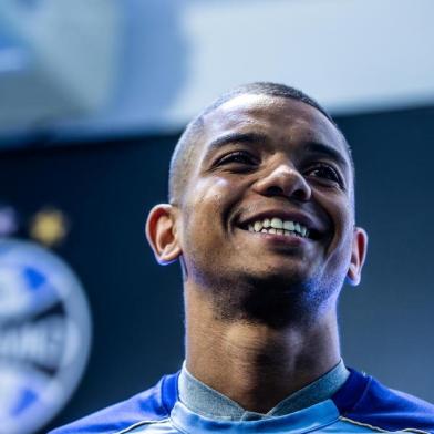  PORTO ALEGRE, RS, BRASIL - 08/08/2019David Braz, zagueiro do Grêmio