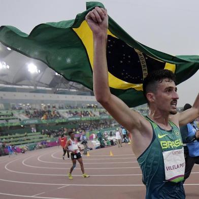  09.08.2019 - Jogos Pana-Americanos Lima 2019 - Lima (PER) - Vila Deportiva Nacional de Videna - Atletismo - Masculino - 10000m Rasos - Final - Na foto: Ederson Vilela pereira - Foto: Alexandre Loureiro/COBIndexador: Alexandre Loureiro/COBFotógrafo: Alexandre Loureiro/COB