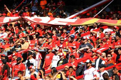  PORTO ALEGRE, RS, BRASIL - 11/08/2019 - Inter recebe o Corinthians no Beira-Rio pelo Brasileirão 2019.