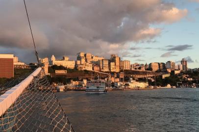 Chegada a Salvador, Bahia. 