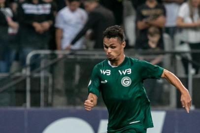 Partida entre Corinthians e GoiÃ¡s pelo Campeonato BrasileiroSÃO PAULO, SP, 07.08.2019: CORINTHIANS-GOIÁS - Michael, do Goiás durante partida contra o Corinthians, válida pela 07ª rodada do Campeonato Brasileiro, na Arena Corinthians, em São Paulo (SP), nesta quarta-feira (07). (Foto: Marivaldo Oliveira /Código19/Folhapress)Local: SÃ£o Paulo ;SÃ£o Pauo ;Brasil