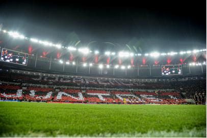 Maracanã lotado para jogo do Flamengo