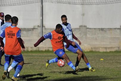  CAXIAS DO SUL, RS, BRASIL, 05/08/2019SER Caxias treina no estádio do centenário para o dia 18 pela copa Seu Verardi contra o Lajeadense