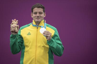  10.08.2019 - Jogos Pan-Americanos Lima 2019 - Lima (PER) - Disputa de medalha de bronze no Tiro com Arco em Vila Maria do Triunfo.  Na foto destaque para Marcus Vinicius DAlmeida Foto: ©Jonne Roriz/COBLocal: LimaFonte: Jonne Roriz/COB