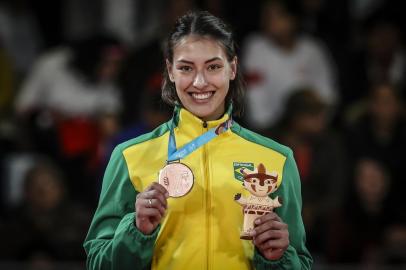  10.08.2019 - Jogos Panamericanos Lima 2019 - Lima (PER)  - VIDENA - Judô - Na foto: ALÉXIA CASTILHOS ganhou a medalha de bronze na categoria até 63kg. Foto: Wander Roberto/COBIndexador: Wander Roberto/COBFotógrafo: Wander Roberto/COB