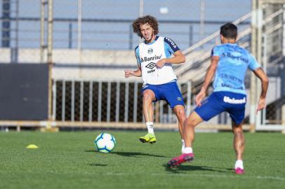 Treino Gremio Treino do Grêmio no CT Luiz Carvalho.Na foto, GalhardoEditoria: SPOIndexador: Lucas UebelSecao: futebolFonte: Gremio.netFotógrafo: Treino Gremio 