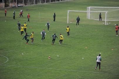  CAXIAS DO SUL, RS, BRASIL, 13/08/2019 - Treino do Juventude, no centro de treinamento. (Marcelo Casagrande/Agência RBS)