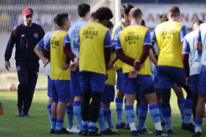  CAXIAS DO SUL, RS, BRASIL (15/08/2019)Treino do Ser Caxias no estádio centenário em caxias do Sul. (Antonio Valiente/Agência RBS)