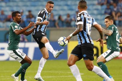  PORTO ALEGRE, RS, BRASIL,17/08/2019- Grêmio x Palmeiras: partida válida pela 15° rodada do Brasileirão. (FOTOGRAFO: MATEUS BRUXEL / AGENCIA RBS)