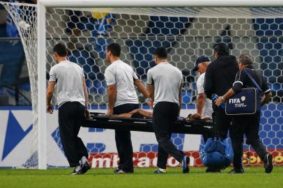  PORTO ALEGRE, RS, BRASIL,17/08/2019- Grêmio x Palmeiras: partida válida pela 15° rodada do Brasileirão. (FOTOGRAFO: MATEUS BRUXEL / AGENCIA RBS)