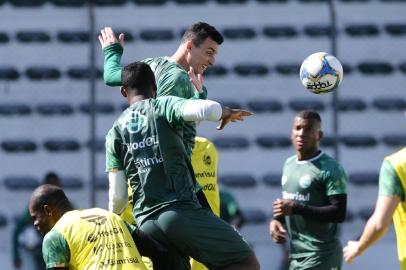  CAXIAS DO SUL, RS, BRASIL (07/08/2019)Treino do Juventude no éstadio Jaconi. (Antonio Valiente/Agência RBS)