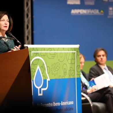 1° Encontro Ibero-Americano Agenda 2030 no Poder Judiciário. Em destaque, a Procuradora-Geral da República, Raquel Elias Ferreira Dodge.